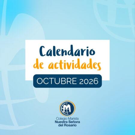 Imagen Calendario de actividades Octubre 2026